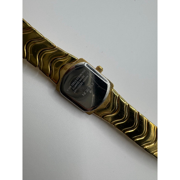 Croton Gold-tone Water resistance Stainless Steel back Watch - Picture 5 of 5